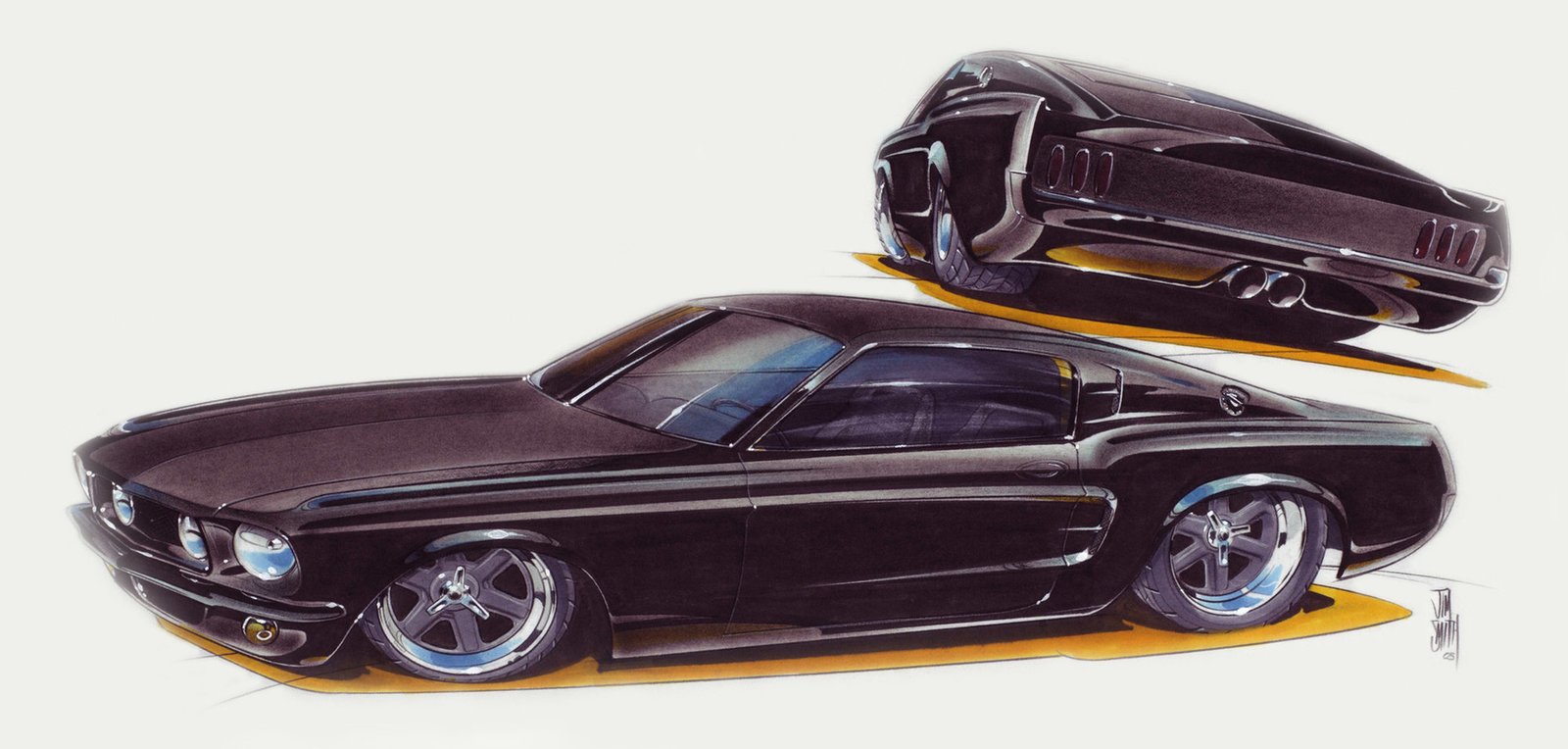 Chris Millard’s Mustang — 1