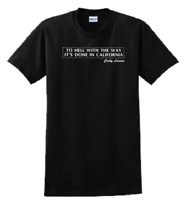 Corky Larson Black T-Shirt