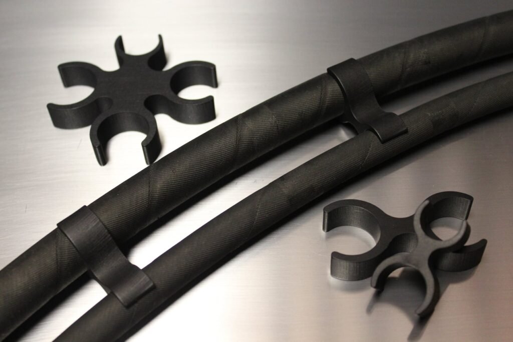 Nylon Four Line Separator for two A/C lines and two heater hoses