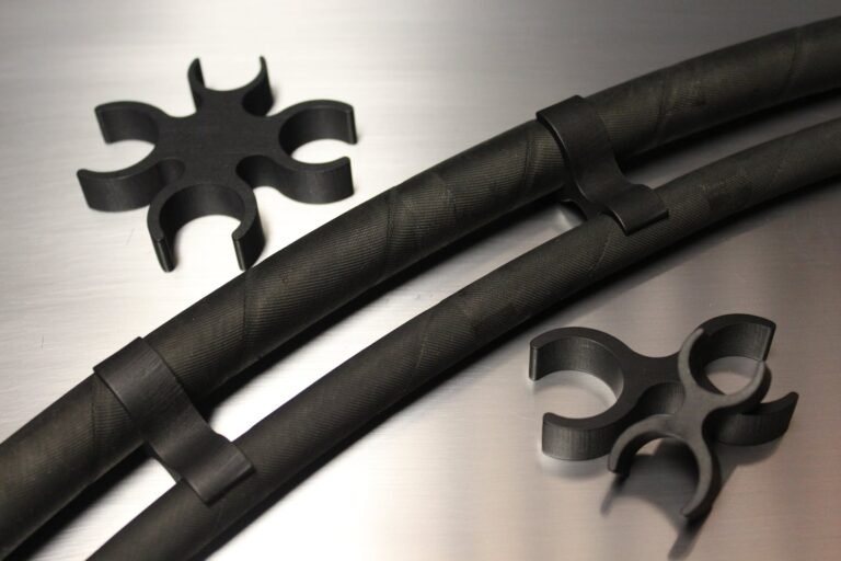Nylon Four Line Separator for two A/C lines and two heater hoses