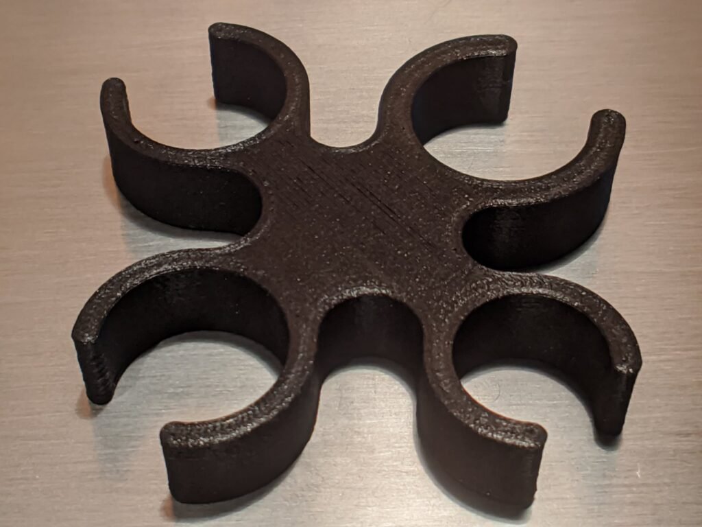 Nylon Four Line Separator for two A/C lines and two heater hoses