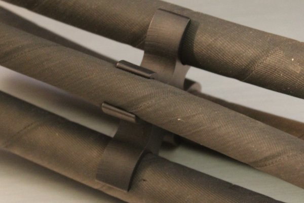 Aluminum Four Line Separator for two A/C lines and two heater hoses