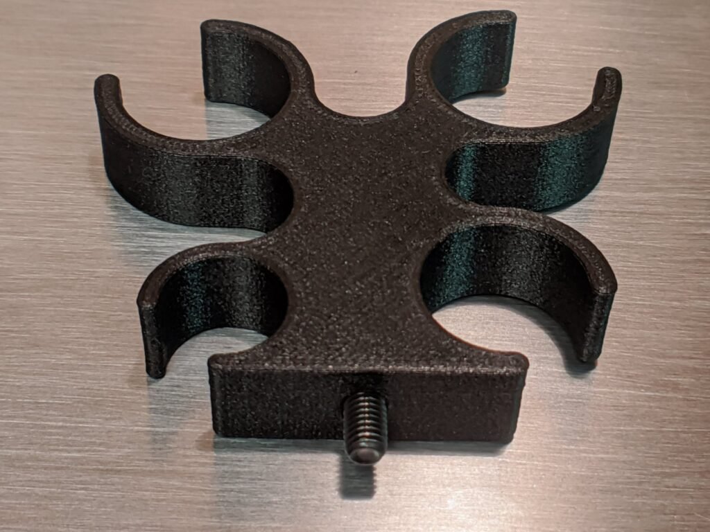 Nylon Four Line Mount for two A/C lines and two heater hoses