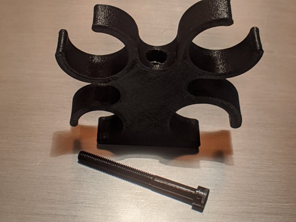 Nylon Four Line Mount for two A/C lines and two heater hoses