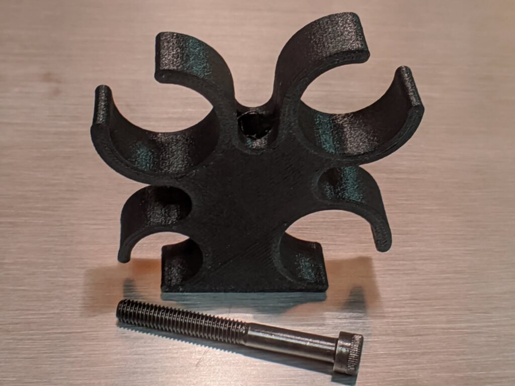 Nylon Four Line Mount for two A/C lines and two heater hoses