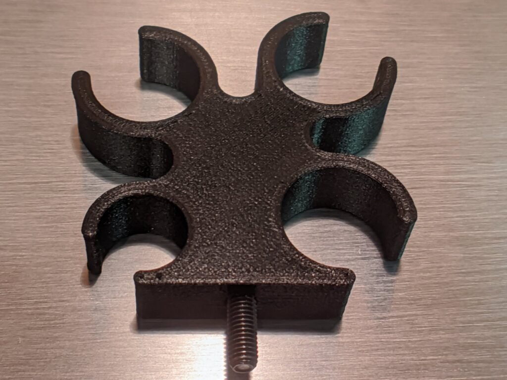 Nylon Four Line Mount for two A/C lines and two heater hoses