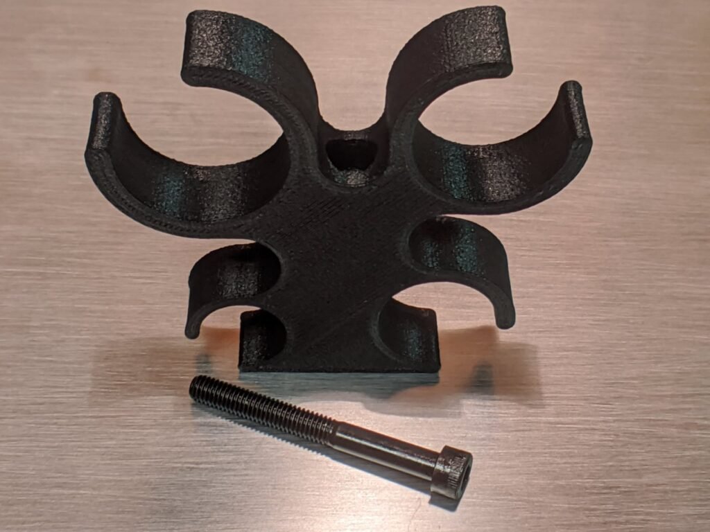 Nylon Four Line Mount for two A/C lines and two heater hoses