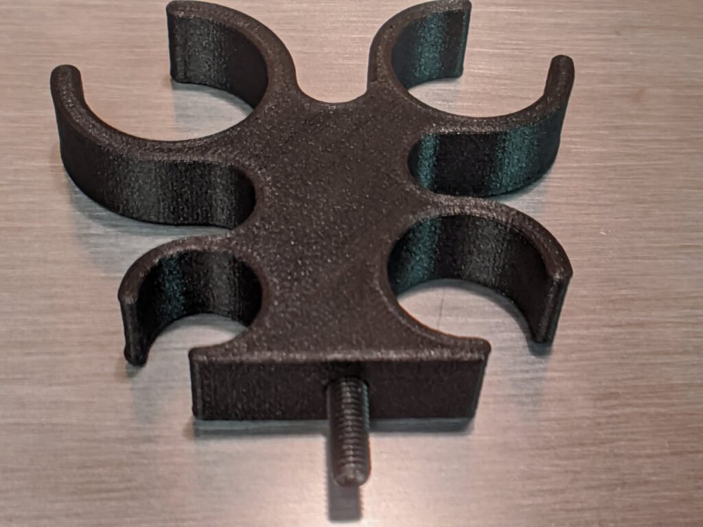 Nylon Four Line Mount for two A/C lines and two heater hoses