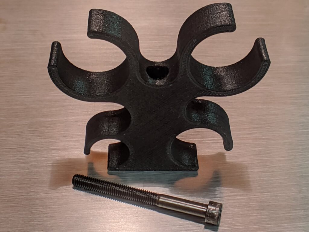 Nylon Four Line Mount for two A/C lines and two heater hoses