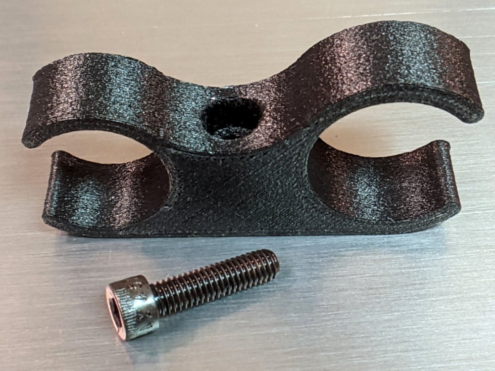Nylon Two Line Heater Hose Mount