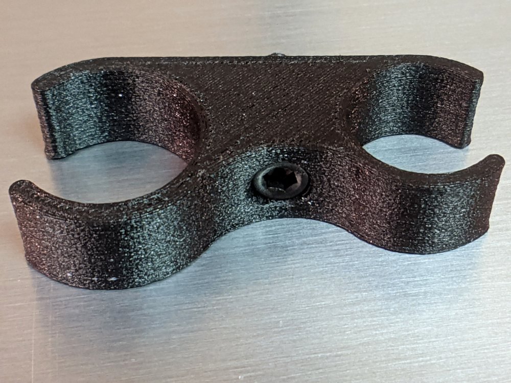 Nylon Two Line Heater Hose Mount