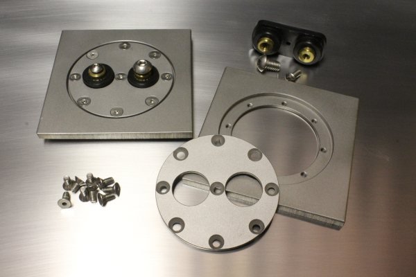 Round Plate with Terminals