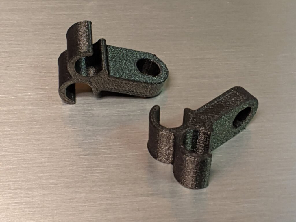 Short Nylon Plug Wire Mount Two Wire