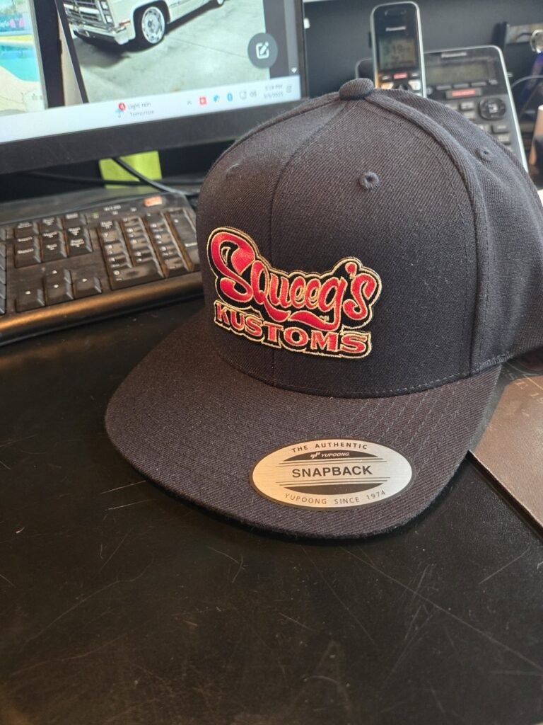 Squeeg's Flat Bill Caps