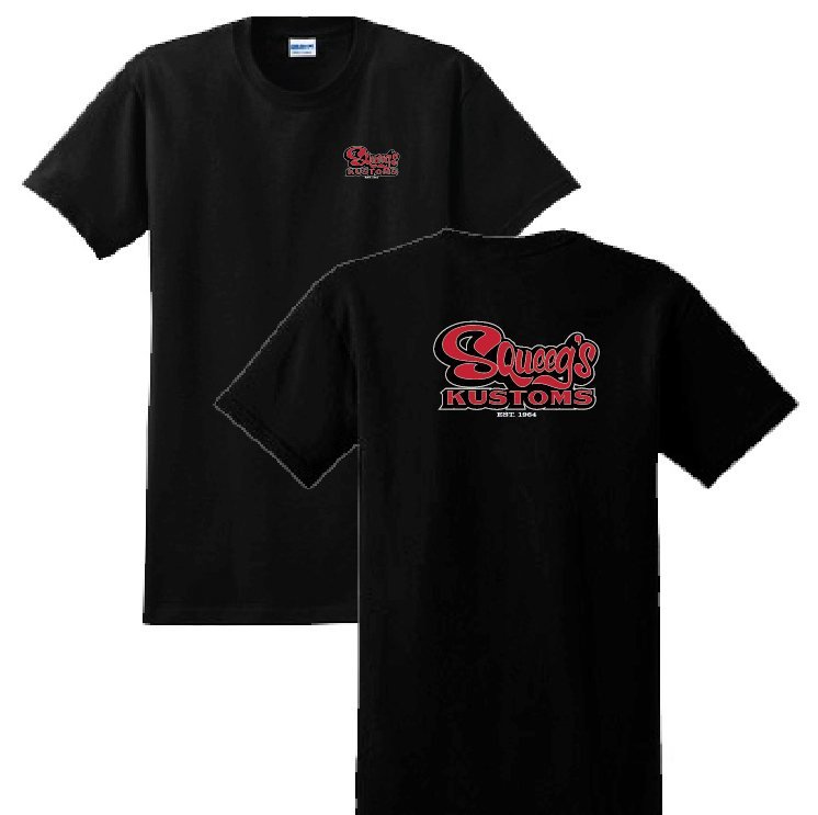 Squeeg's Kustom Black T-Shirt