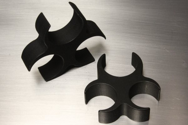 Three Line Separator or Mount- Aluminum or Nylon