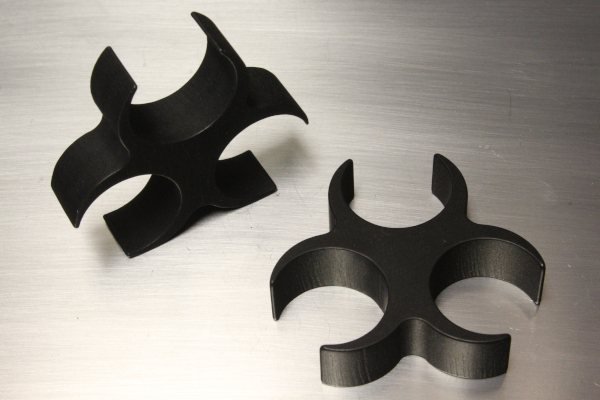 Three Line Separator or Mount- Aluminum or Nylon