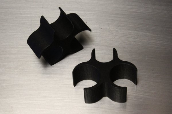 Three Line Separator or Mount- Aluminum or Nylon