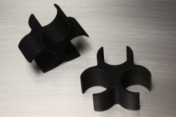 Three Line Separator or Mount- Aluminum or Nylon