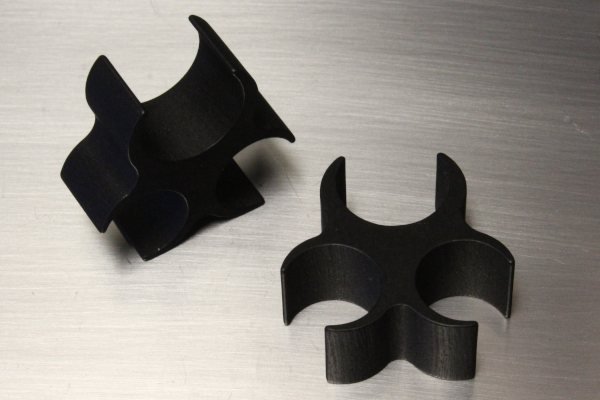 Three Line Separator or Mount- Aluminum or Nylon