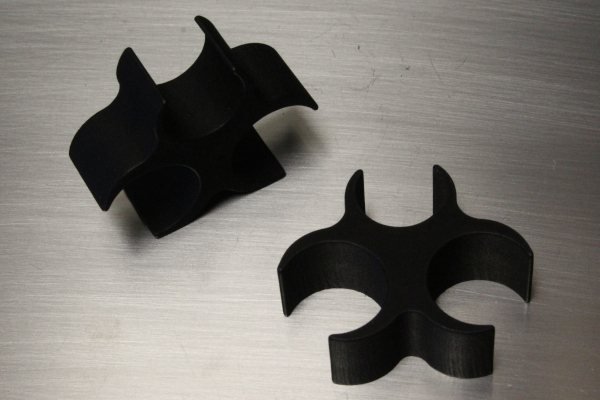 Three Line Separator or Mount- Aluminum or Nylon
