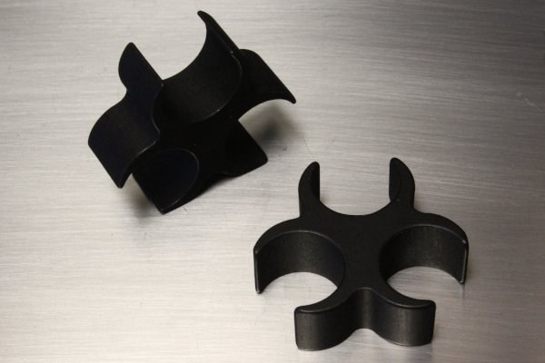 Three Line Separator or Mount- Aluminum or Nylon