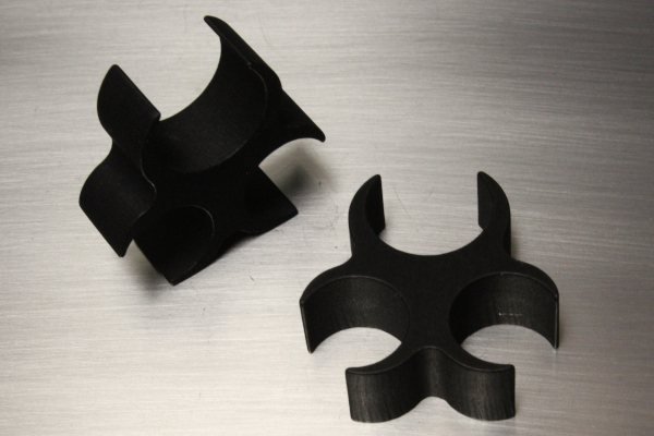 Three Line Separator or Mount- Aluminum or Nylon
