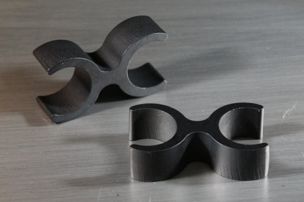 Aluminum Two Line Separator for two A/C Lines